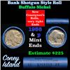 Image 1 : Buffalo Nickel Shotgun Roll in Old Bank Style 'Coney Island'  Wrapper 1936 &p      Mint Ends