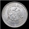 Image 3 : ***Auction Highlight*** 1877-p Trade Dollar $1 Graded Select Unc BY USCG (fc)