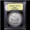 Image 4 : ***Auction Highlight*** 1877-p Trade Dollar $1 Graded Select Unc BY USCG (fc)
