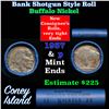 Image 1 : Buffalo Nickel Shotgun Roll in Old Bank Style 'Coney Island'  Wrapper 1937 &p      Mint Ends