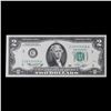 Image 2 : 1976 $2 Federal Reserve Note Grades Choice CU