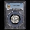 Image 2 : PCGS 1945-p Washington Quarter 25c Graded ms65 By PCGS
