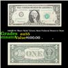 Image 1 : 1963B $1 'Barr Note' Green Seal Federal Reserve Note Grades Choice AU