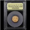 Image 4 : ***Auction Highlight*** 1915-s Panama Pacific Gold Commem $2 1/2 Graded Select Unc By USCG (fc)