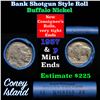 Image 1 : Buffalo Nickel Shotgun Roll in Old Bank Style 'Coney Island'  Wrapper 1937 &p      Mint Ends