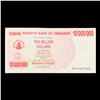 Image 3 : 2006-2008 Zimbabwe 10 Million Dollars (ZWN) Emergency Bearer Check Notes P# 55a Grades Select AU