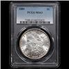 Image 2 : PCGS 1889-p Morgan Dollar $1 Graded ms63 By PCGS