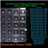 Image 1 : Huge Liifetime Collection - Too Many Coins To Auction Individually - This Lot is For One Page of 20 