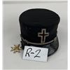 Image 11 : Masonic Knights Templar Hat and Medal
