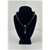 Image 1 : Victorian Onyx and Gold Mourning Necklace