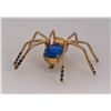 Image 3 : Vintage Jelly Belly Spider Rhinestone Brooch