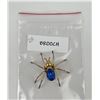 Image 6 : Vintage Jelly Belly Spider Rhinestone Brooch