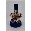 Image 2 : Mid Century Schreiner Signed Rhinestone Brooch