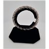 Image 2 : Sterling Silver Twisted Bangle Cuff Bracelet