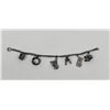 Image 1 : Sterling Silver Charm Bracelet