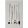 Image 1 : Group of Sterling Silver Necklaces
