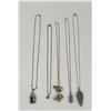 Image 2 : Group of Sterling Silver Necklaces