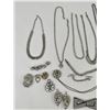Image 2 : Collection of Costume Rhinestone Jewelry