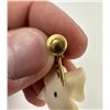 Image 3 : Alaskan Gold Nugget Flower Earrings
