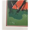 Image 2 : Kevin Red Star Tranquility Serigraph Print