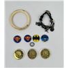 Image 1 : Group of Buttons Jewelry and Coins