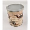 Image 1 : Cowboy Western Pattern MJB Coffee Can