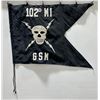 Image 1 : 102nd Military Intelligence Battalion Guidon Flag