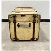 Image 7 : Antique French Au Voyage Rawhide Wrapped Trunk