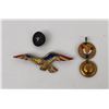 Image 1 : WW2 Trench Art Homefront Sweatheart Pins