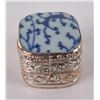 Image 2 : Antique Chinese Porcelain Shard Snuff Box