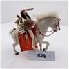 Image 5 : Montana Blackfoot Indian Warrior on Horseback