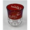 Image 2 : 1893 Worlds Fair Ruby Etched Toothpick Holder