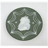 Image 1 : Antique Jasperware Indian Chief Plate