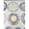 Image 8 : Collection of Antique Flow Blue Plates