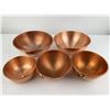 Image 2 : Collection of Copper Mixing Bowls