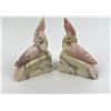 Image 1 : Antique Italian Alabaster Cockatoo Bookends