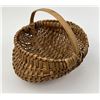 Image 2 : Antique Primitive Buttock Egg Gathering Basket