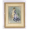 Image 1 : Antique Victorian Watercolor Painting