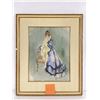 Image 4 : Antique Victorian Watercolor Painting