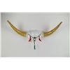 Image 1 : Corey Kreidler Carved Steer Horn Sculpture