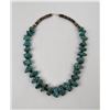 Image 3 : Kingman Turquoise Silver Bench Bead Necklace