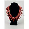 Image 1 : Southwest Red Branch Coral Necklace
