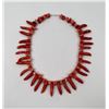 Image 2 : Southwest Red Branch Coral Necklace