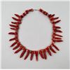 Image 3 : Southwest Red Branch Coral Necklace