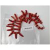 Image 4 : Southwest Red Branch Coral Necklace