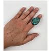 Image 2 : Navajo Sterling Silver Turquoise Ring