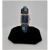 Image 1 : Navajo Sterling Silver Turquoise Lapis Watch