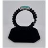Image 2 : Sterling Silver Turquoise Bracelet