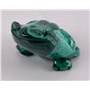 Image 1 : African Malachite Frog Carving
