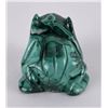 Image 3 : African Malachite Frog Carving